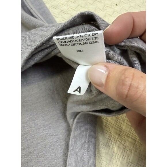 EILEEN FISHER Linen Sleeveless Tunic Top Scoop Neck Lagenlook Taupe Size 1x - Picture 6 of 9